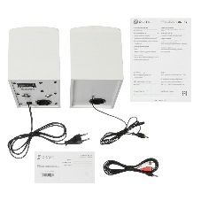 Акустическая система Oklick OK-164 2.0 белый 30Вт