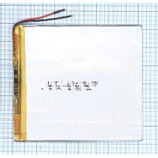 Аккумулятор Li-Pol (батарея) 3x100x105мм 2pin 3.7V/4000mAh Аккумулятор Li-Pol (батарея) 3x100x105мм 2pin 3.7V/4000mAh