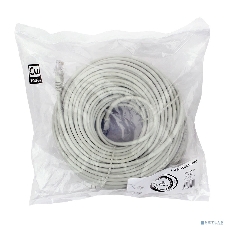 Патч-корд медный UTP Cablexpert PP10-50M cat.5e, 50м, литой, многожильный, серый