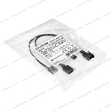 Кабель-адаптер ExeGate EX-CC-F6pARGb-3pARGD+4p для подключения вентиляторов с подсветкой ARGb 6pin к матплатам с ARGb подсветкой (6pin ARGb/5V 3pin ARGb + 4pin)