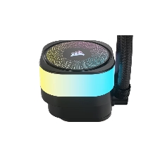 Система жидкостного охлаждения Corsair iCUE LINK TITAN 240 RX RGb (240мм, черный, RGb/ Fans: 2x120мм, 73.5CFM, 36dBA, 2100RPM/ S: 1851, 1700, AM5, AM4)