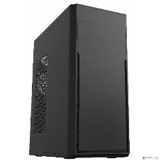 Компьютерный корпус c блоком питания 500 Ватт/Case Foxline FL-302-FZ500R ATX case, black, w/PSU 500W 12cm, w/2xUSB 2.0, w/pwr cord, w/o FAN