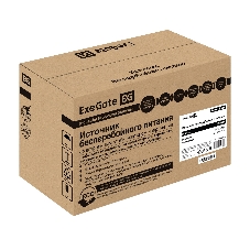 Источник бесперебойного питания ExeGate EP285538RUS Power Back BNB-600.LED.AVR.C13.RJ 600VA/360W, LED, AVR,4*IEC-C13, RJ45/11, черный