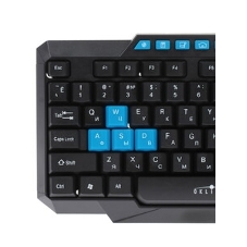 Мышь проводная Oklick 750G черный, 7200 dpi, USB, кнопки - 5