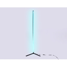 Светильник Ambrella light FL8027 BK черный LED 20W RGB D32*1650 (ПДУ РАДИО 2.4G)