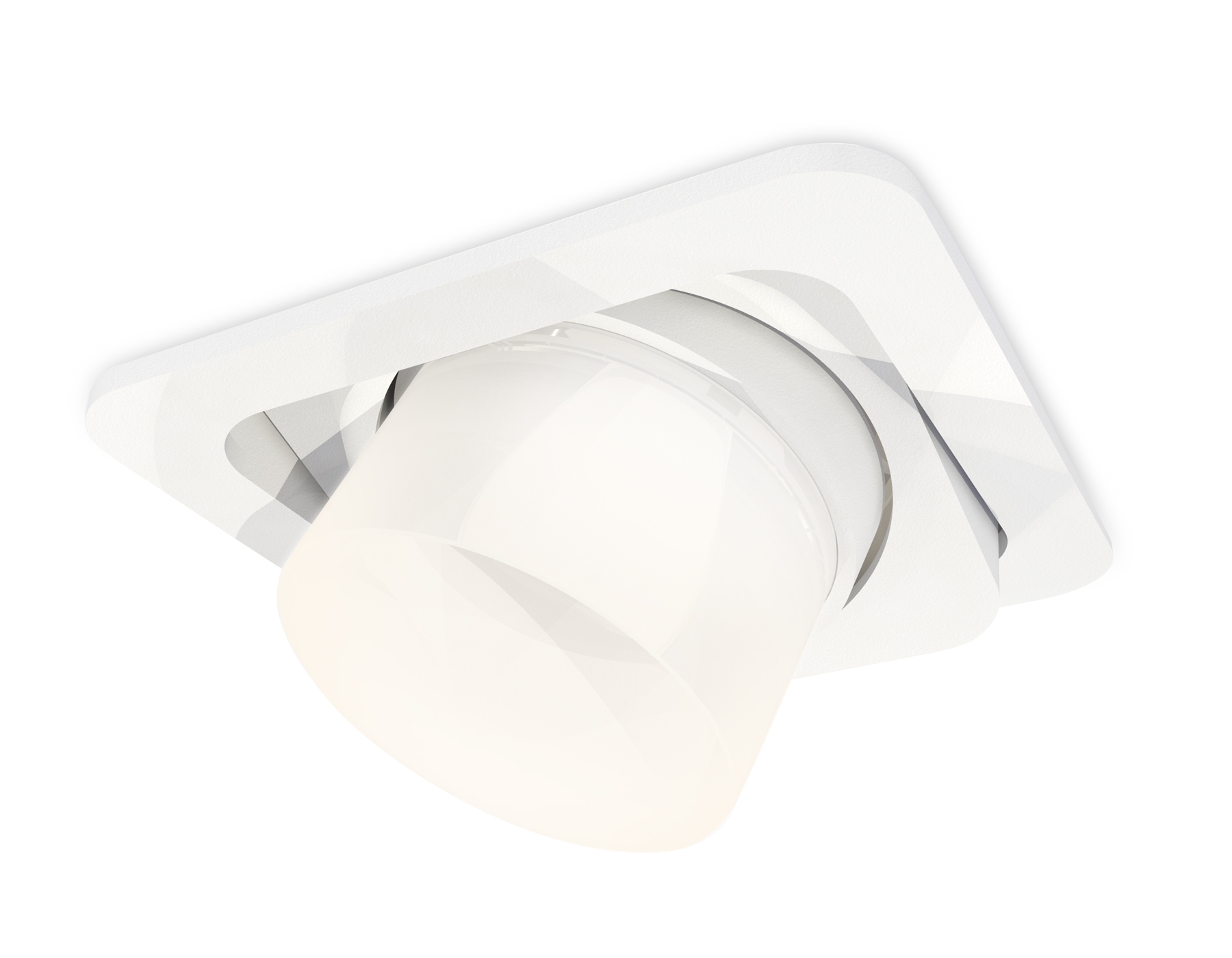 Комплект встраиваемого поворотного светильника Ambrella light XC7658085 SWH/FR белый песок/белый матовый MR16 GU5.3 (C7658, N7170)