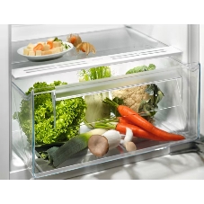 Встраиваемый холодильник Electrolux LRB3AE12S, механическое управление, полезный объем: 208 л, перенавешиваемые двери, 54.8x54.9x121.8 см, белый