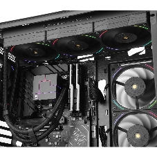 Система жидкостного охлаждения Thermalright Core Matrix 360 черный, 360 мм, 3x120 мм, 2150 об/мин, 27 дБ, 4 pin PWM, ARGB