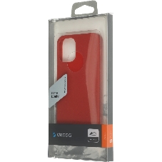 Чехол (клип-кейс) DEPPA Gel Color, для Apple iPhone 12 mini, красный 87761
