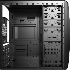 Компьютерный корпус Miditower Aerocool/Formula Cs-1102 черный ATX/micro ATX/mini ITX, USB 3.0 (без БП) 58133