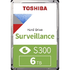 Жесткий диск Toshiba 6Tb SATA-III Surveillance S300 (5400rpm) 256Mb 3.5