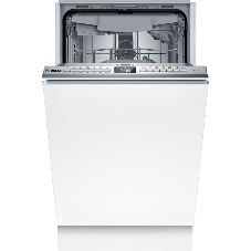Встраиваемая посудомоечная машина Bosch SPV4HMX10E, серебристый, 44.8 см, 10 компл., 44 дБ, класс A++