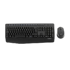 Комплект клавиатура+мышь Logitech MK345 беспроводной, USB, 1000 DPI, чёрный/серый