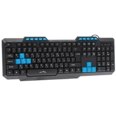 Мышь проводная Oklick 750G черный, 7200 dpi, USB, кнопки - 5