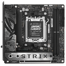 Материнская плата ASUS ROG STRIX X870-I GAMING WIFI, AM5, AMD X870, 2xDDR5, 2xSATA, 2xM.2, 1xPCI-E 5.0 x16, 1xHDMI, 2xUSB-C USB4, 1xUSB-C 10Gbps, 4xUSB-A 10Gbps, 1x 2.5Gb LAN, 2x3.5 мм, Mini-ITX