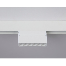 Светильник трековый светодиодный GL4038 WH белый IP20 6W 4200K 48V 24° 115*22*105