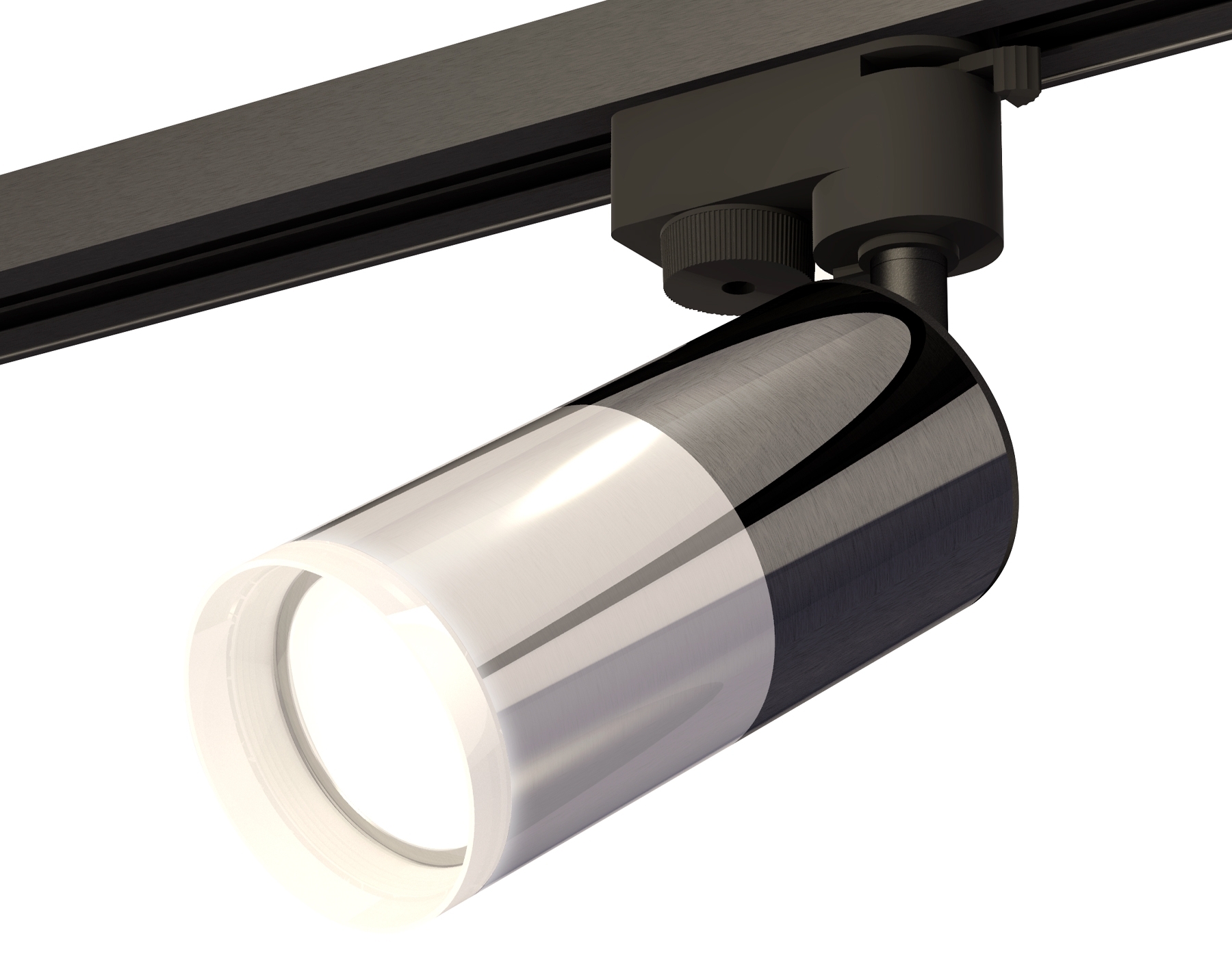 Светильник Ambrella light XT6305002 PSL/DCH/FR серебро полированное/черный хром/белый матовый MR16 GU5.3