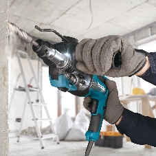 Перфоратор Makita HR2670, SDS-plus, 800 Вт, 3 Дж, от сети