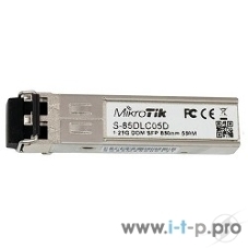 Сетевое оборудование Mikrotik S-85DLC05D SFP module 1.25G MM 550m 850nm