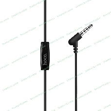 Проводные наушники Hoco M19 черный, внутриканальные, Jack 3.5 мм