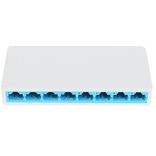 Коммутатор Mercusys MS108, 8 портов Ethernet 100 Мбит/с