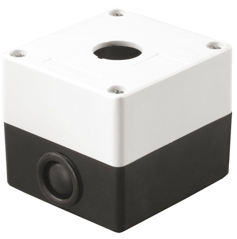 Корпус КП101 для кнопок 1место белый IEK BKP10-1-K01