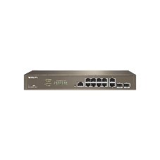Коммутатор TENDA TEG5312F 10PORT 1000M 2SFP Коммутатор TENDA TEG5312F 10PORT 1000M 2SFP