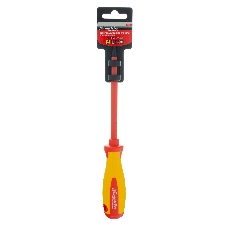 Отвертка Matrix Insulated, SL5,5 x 125 мм, CrMo, до 1000 В, двухкомп. рукоятка