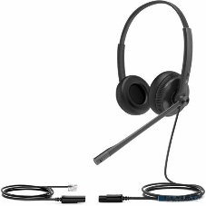 Гарнитура Yealink YHS34 Dual чёрный, проводная