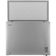Морозильный ларь Kraft BD (W)-280SRX серебристый, 260л