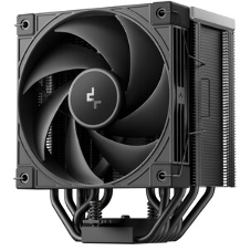 Кулер для процессора DEEPCOOL AK700 DIGITAL WH LGA1851/1700/1200/115X/AM5/AM4 (9шт/кор, TDP 260W, PWM, Fan 120mm, 7 тепл. трубок, Copper Base, белый) RET