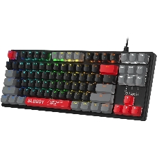 Клавиатура A4Tech S310N механическая черный/красный USB Multimedia for gamer LED кабель 1.8м