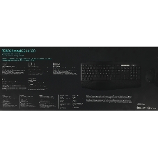 Комплект клавиатура+мышь Logitech MK850 беспроводной, USB, 1000 DPI, чёрный