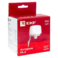 Фотореле EKF PS-5 15А 3300Вт IP66 PROxima fr-ps-5-15