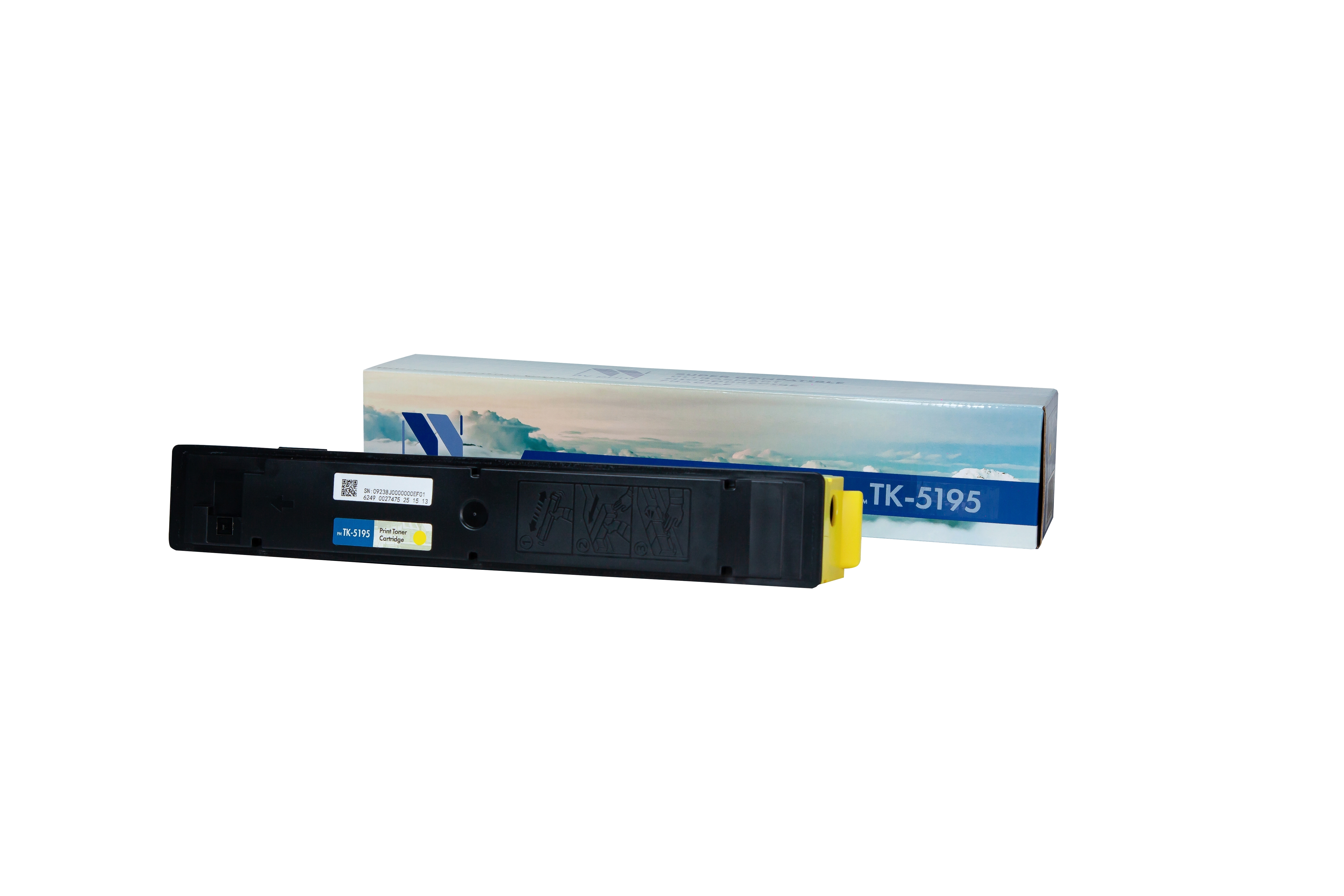 Картридж NVPrint совместимый NV-TK-5195 Yellow для Kyocera 306ci (7000k)