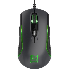 Мышь проводная Harper Gaming Kickback GM-P05 черный, 10000 dpi, USB, кнопки - 8