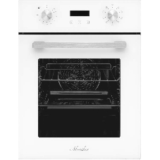 Духовой шкаф электрический Monsher MOE 4592 Blanc ширина 45 см, High-Tech, 50 л, гидролизная очистка, 9 режимов, белый