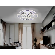 Светильник Ambrella light FA2922 CH хром 138W 600*600*130 (ПДУ РАДИО 2.4)