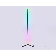 Светильник Ambrella light FL8027 BK черный LED 20W RGB D32*1650 (ПДУ РАДИО 2.4G)