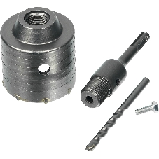 Коронка по бетону, М22 х 68 мм, SDS PLUS, в сборе