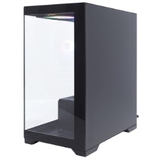 Компьютерный корпус 1STPLAYER MIKU Mi2 черный mATX 3x120мм LED fans Mi2-BK-3F1