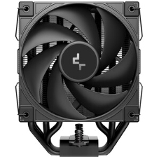 Кулер для процессора DEEPCOOL AK700 DIGITAL WH LGA1851/1700/1200/115X/AM5/AM4 (9шт/кор, TDP 260W, PWM, Fan 120mm, 7 тепл. трубок, Copper Base, белый) RET