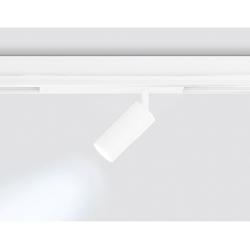 Управляемый светодиодный светильник для шинопровода Magnetic Ambrella light GL1211 WH белый IP20 12W 3000K-6400K 220V 36° D45*100 (Без ПДУ)