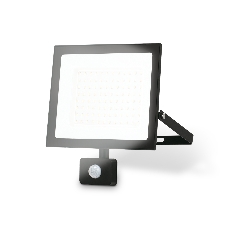 Прожектор светодиодный с датчиком движения Ambrella light ST8118 BK черный IP65 LED 6500K 100W 208*178*31