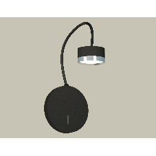 Светильник Ambrella light XB9596151 SBK/PSL черный песок/серебро полированное GX53 (C9596, N8118)