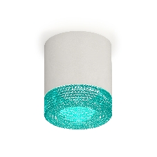 Светильник Ambrella Light XS7401023 SWH/BL белый песок/голубой MR16 GU5.3 (C7401, N7194)