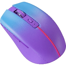 Мышь беспроводная Defender Mystery MM-301 фиолетовый, 1600 dpi, радиоканал, Bluetooth, USB, кнопки - 6