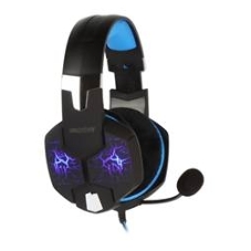 Гарнитура SmartBuy Rush Taipan чёрный-синий, проводная, USB, подсветка Гарнитура SmartBuy Rush Taipan чёрный-синий, проводная, USB, подсветка