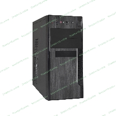 Компьютерный корпус ExeGate EX283245RUS Minitower ExeGate MA-373X-600W-12 (mATX, БП UN600 с вент. 12см, 2*USB, аудио, черный)