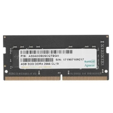 Оперативная память Apacer, DDR4, 4GB (1x4GB), 2666MHz, CL19, SO-DIMM